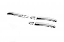 Хромированные накладки на торцы дверных ручек (нержавеющая сталь) фото 6