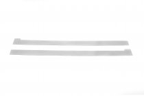 Молдинги на сдвижную дверь OmsaLine (2 шт., нержавейка) фото 2