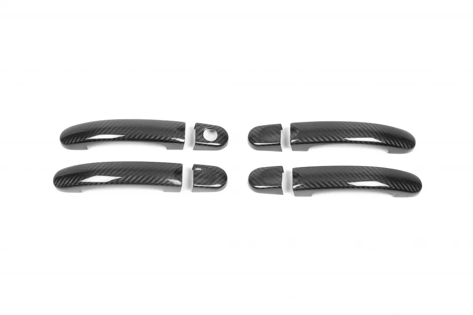 Volkswagen T5 2010-2015 Griffabdeckungen (Echtcarbon) 3 Griffe Foto 6