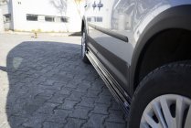 Накладки на боковые пороги EuroCap (стандартная база, черные) фото 8