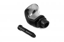 Ручка КПП 5-передач 9035N (чорна+хром) фото 5