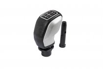 Peugeot 107 2005-2014 гг. Ручка КПП 96738471VV (черная + серая) фото 4