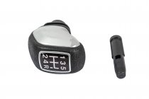 Peugeot 107 2005-2014 гг. Ручка КПП 96738471VV (черная + серая) фото 7