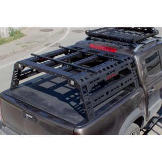 Toyota Hilux 1997-2005 гг. Роллбар Dakar Чёрный Bed Rack