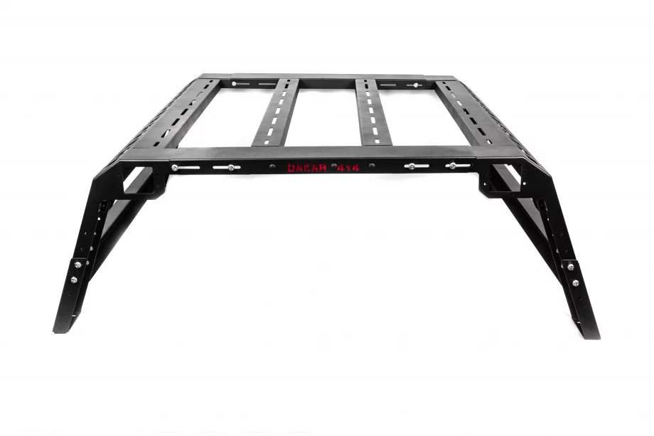 Toyota Hilux 1997-2005 рр. Роллбар Dakar Чорний Bed Rack Фото 3