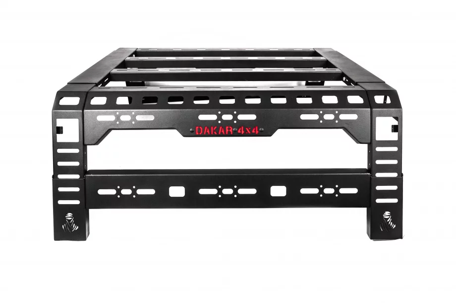 Toyota Hilux 1997-2005 рр. Роллбар Dakar Чорний Bed Rack Фото 7