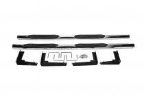 Mitsubishi L200 2015-2024 рр. Бічні труби B124501 76мм (2 шт., нерж) фото 1