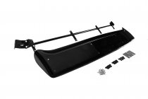 Козырек на лобовое стекло V-4 (черный глянец, 5мм) фото 3 Козырек на лобовое стекло V-4 (черный глянец, 5мм) фото 3