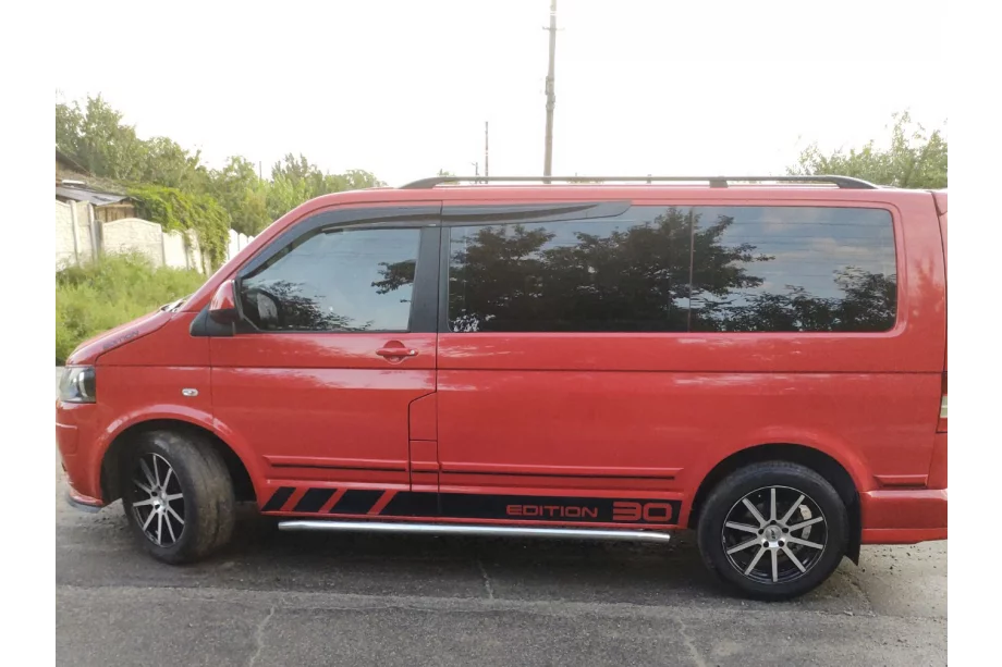 Volkswagen T5 2010-2015 гг. Комплект молдингов (короткая база) Фото 3