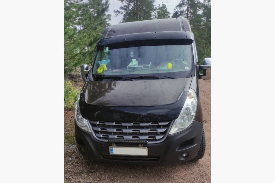 Iveco Daily 2006-2014 Козырек V2 (на кронштейнах) Image