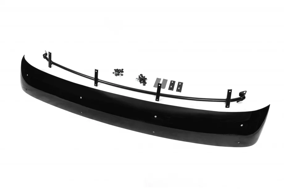Opel Movano 2010–2021 Voorruitspoiler V2 (glans zwart, 5 mm) Foto 3