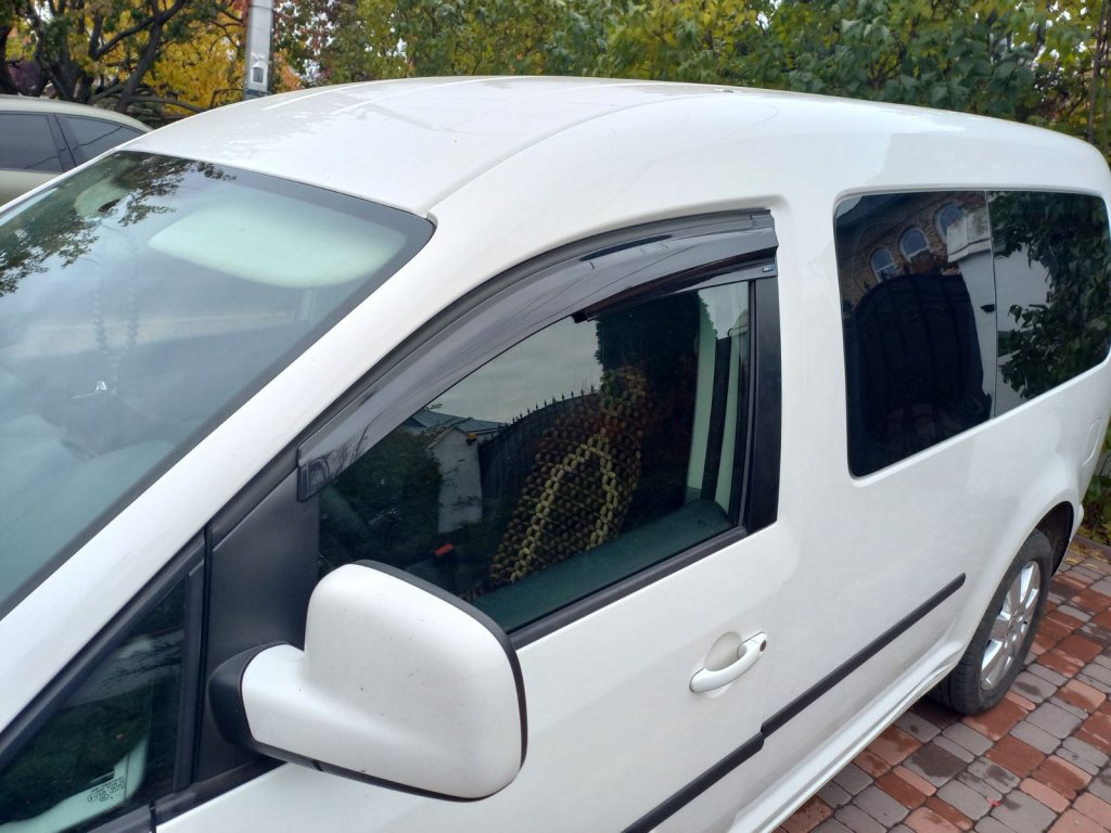 Вітровики (2 шт., Sunplex Sport) для Volkswagen Caddy 2015-2020 рр - фото 9