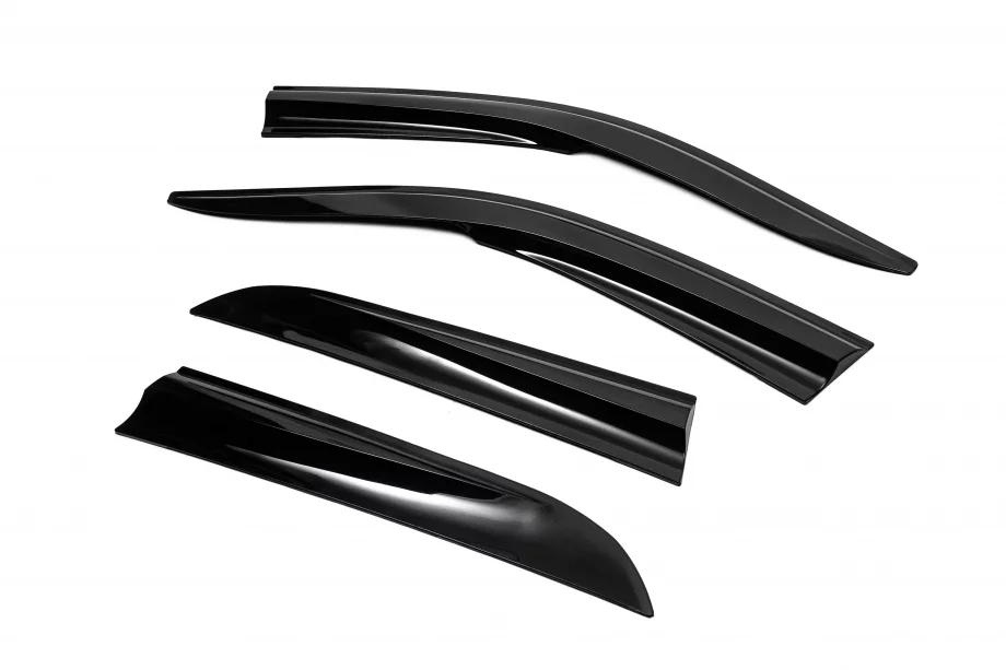 Fiat Palio 1996–2011 Raamdeflectoren (4 stuks, Sunplex Sport) Foto 8