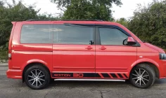 Volkswagen T5 Transporter 2003–2010 Raamdeflectoren (4 stuks, Sunplex Sport) foto 12