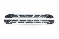 Fiat Tipo Cross 2021- гг. Боковые Подножки Sunrise (2 шт., Алюминий) фото 2