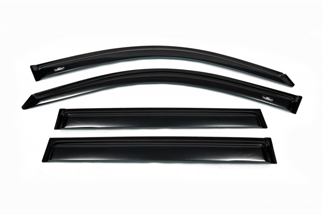 Вітровики (4 шт, HIC) для Toyota Land Cruiser Prado 120 2002-2009 рр - фото 4
