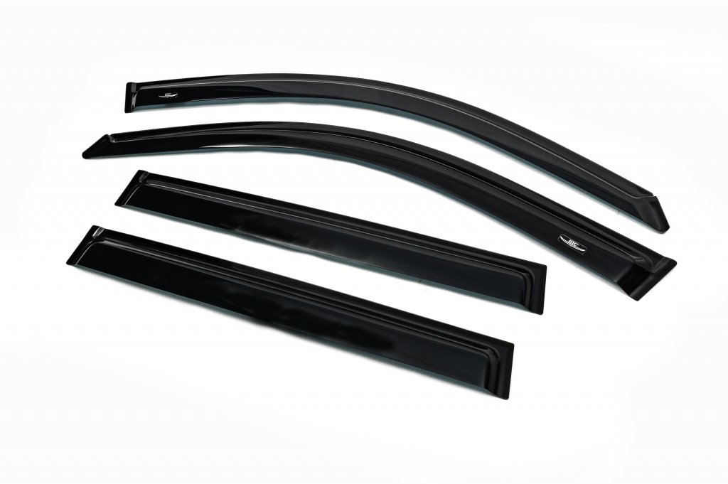 Вітровики (4 шт, HIC) для Toyota Land Cruiser Prado 120 2002-2009 рр - фото 10