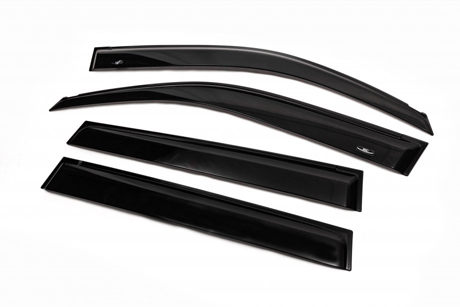 Toyota Land Cruiser Prado 150 2009-2023 Déflecteurs de Fenêtre 11 cm (4 pcs, HIC) Photo 19