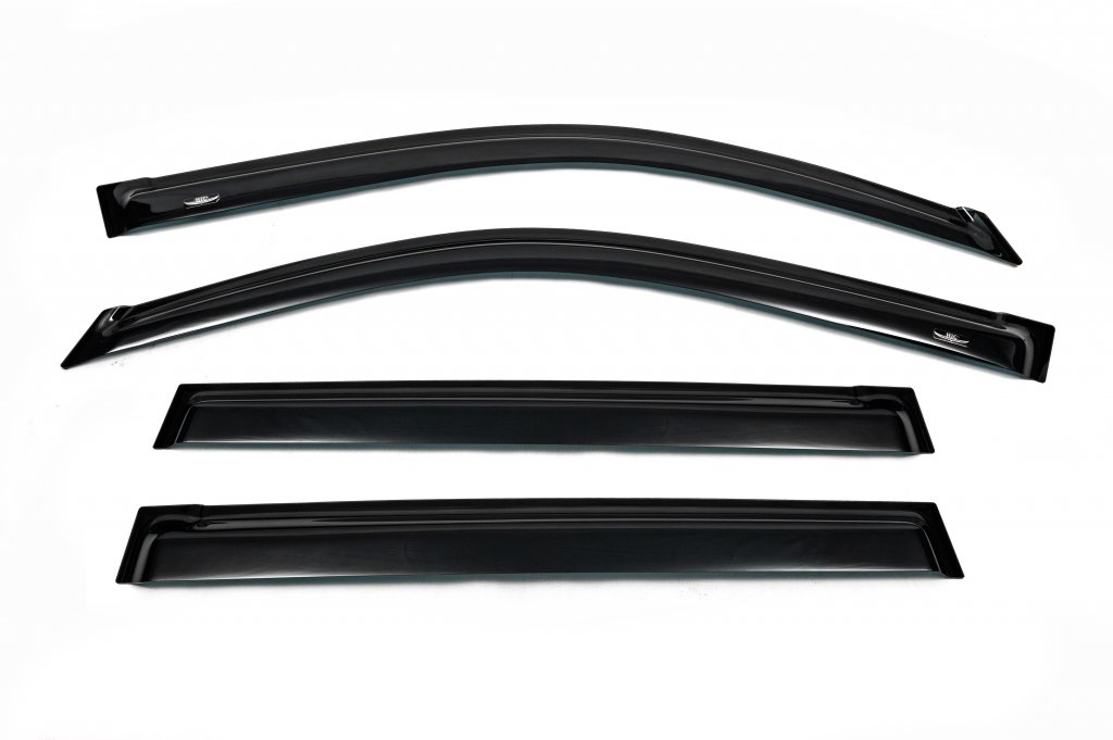 Вітровики 8 см (4 шт, HIC) для Toyota Land Cruiser Prado 150 2009-2023 рр - фото 7