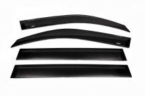 Toyota Land Cruiser 200 2007-2021 гг. Ветровики 11см (4шт, HIC) фото 8