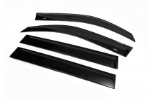 Toyota Land Cruiser 200 2007-2021 гг. Ветровики 11см (4шт, HIC) фото 9