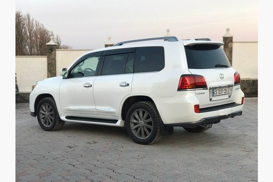Toyota Land Cruiser 200 2007-2021 гг. Ветровики 11см (4шт, HIC) Image