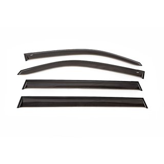 Ветровики 9 см (4 шт, Cobra) Lexus LX570/450d 2008-2022 гг. фото 2