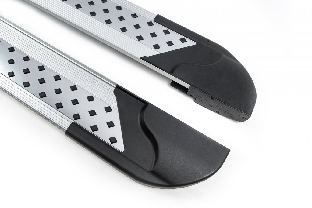 Бокові пороги New Vision Grey (2 шт., алюміній) L2 (Long)/L3 (Extended) - фото 4