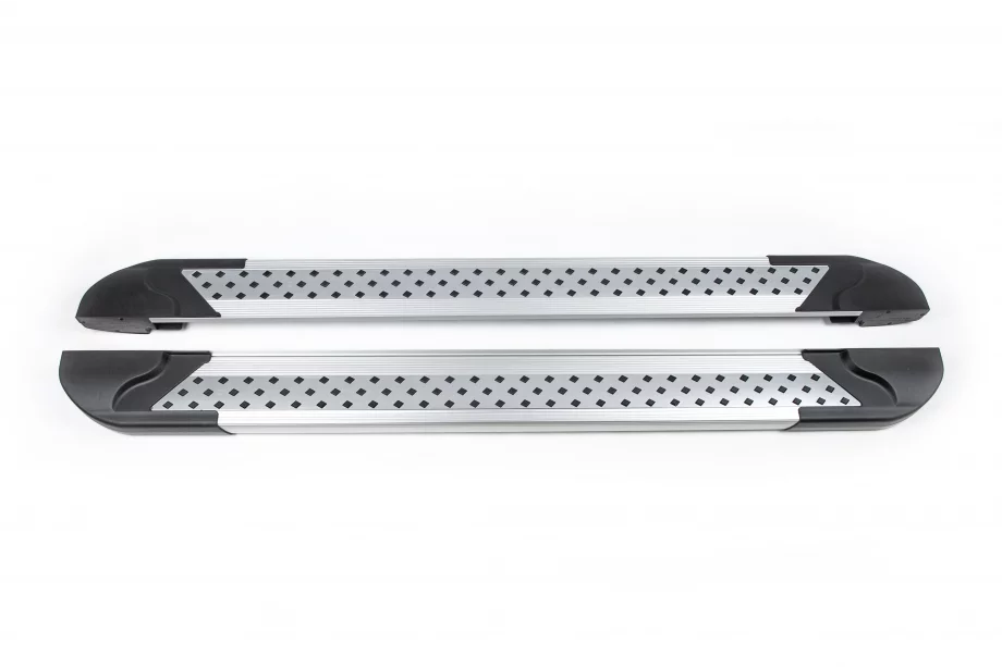 Ford Transit 2000–2014 Sidetrin New Vision Grey (2 stk., aluminium) Foto 9