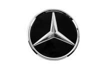 Передняя эмблема под стеклом, хромированная окантовка a0008880111 фото 1