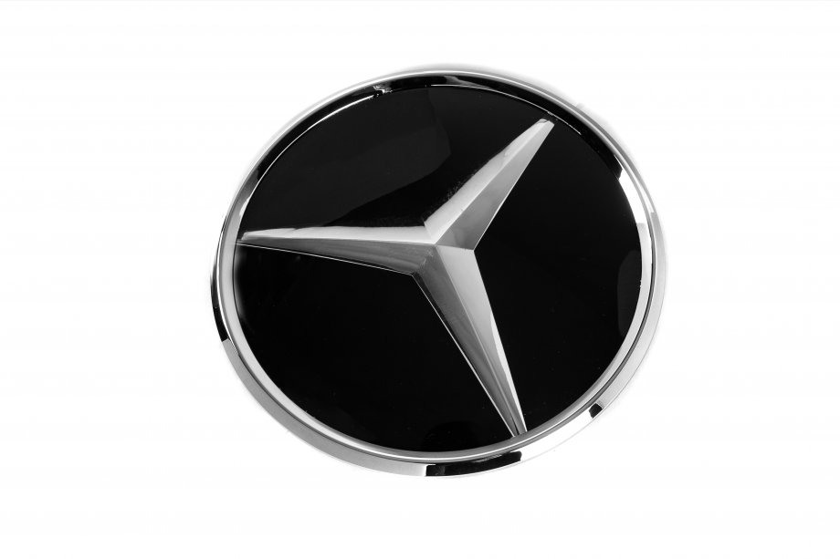 Mercedes GLC coupe C253 2016-2023 Przedni emblemat pod szkłem, chromowana ramka a0008880111 Zdjęcia 2