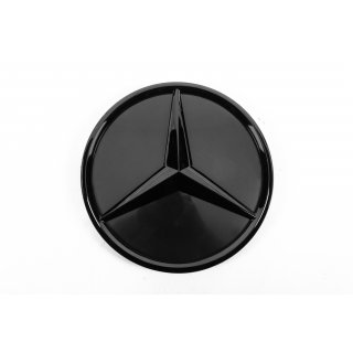 Emblème avant avec étoile 3D, cerclage noir A0008880111 Mercedes GLC X253 2015-2022 photo 1