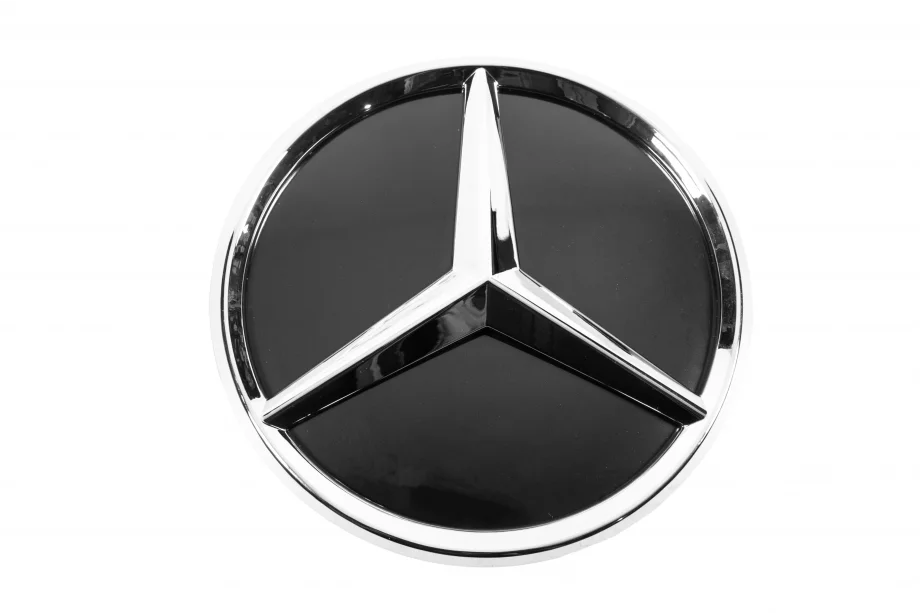 Mercedes C-class W204 2007-2015 Emblème avant avec étoile 3D, entourage chromé a2048806406 Photo 1