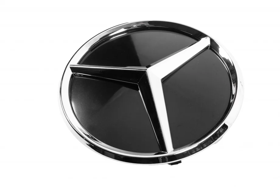 Mercedes C-class W204 2007-2015 Emblème avant avec étoile 3D, entourage chromé a2048806406 Photo 2
