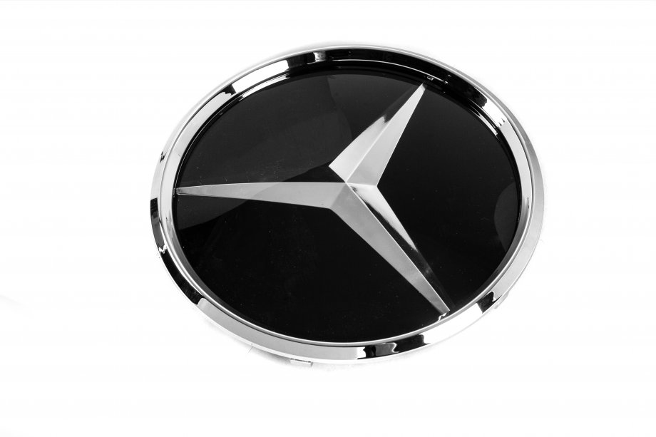 Mercedes R-class W251 2005-2017 Emblema delantero bajo cristal con marco cromado a2058806406 Foto 2