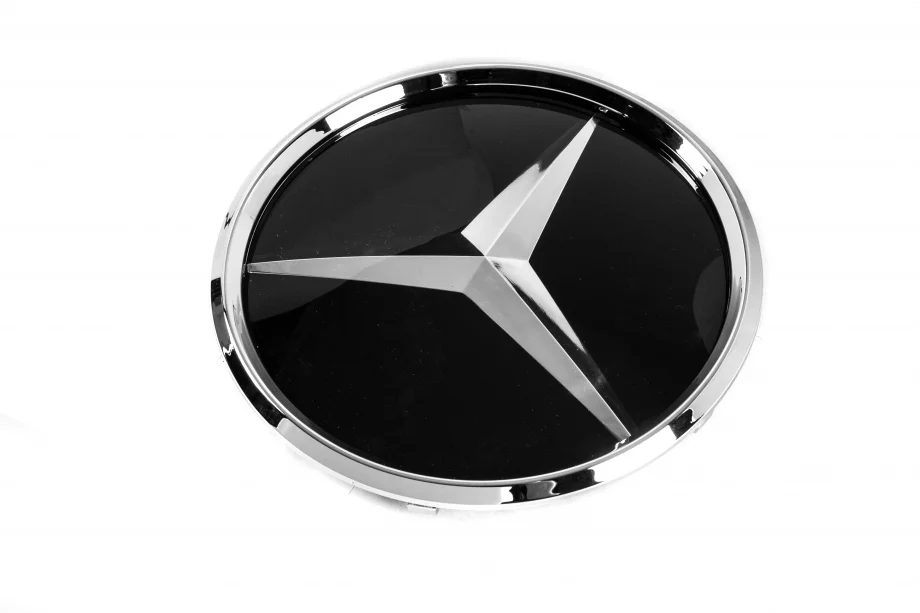Mercedes GL/GLS-klass X166 2012–2019 Främre emblem under glas, kromkant a2058806406 (För GL) Foto 2
