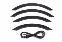 Узкие накладки на арки (4 шт, черные) фото 8 Узкие накладки на арки (4 шт, черные) фото 8