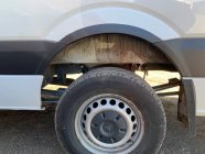 Узкие накладки на арки (4 шт, черные) фото 7 Узкие накладки на арки (4 шт, черные) фото 7