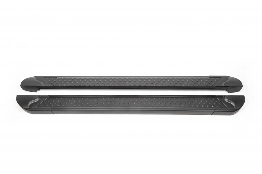 Шевроле Silverado Боковые пороги Allmond Black Image