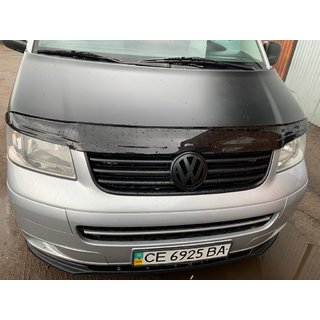 Дефлектор капота (ANV) Volkswagen T5 Transporter 2003-2010 гг. фото 3