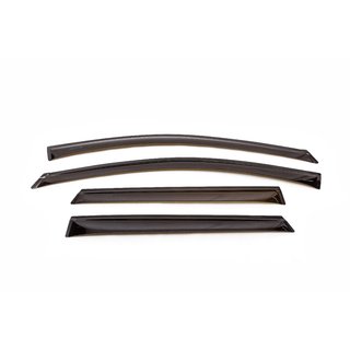 Ветровики WG (4 шт, ANV) Ford Focus II 2005-2008 гг. фото 2