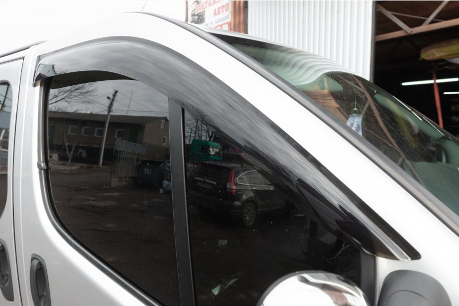 Nissan Primastar 2002-2014 гг. Ветровики на окна (2 шт, ANV) Фото 6