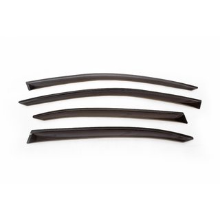 Ветровики LiftBack (4 шт, ANV) Skoda Octavia II A5 2006-2010 гг. фото 2