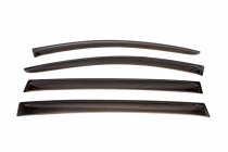 Renault Sandero 2013-2022 гг. Ветровики на окна (4 шт, ANV) фото 2