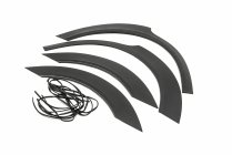 Накладки на арки (4 шт, чорні, ABS) фото 7