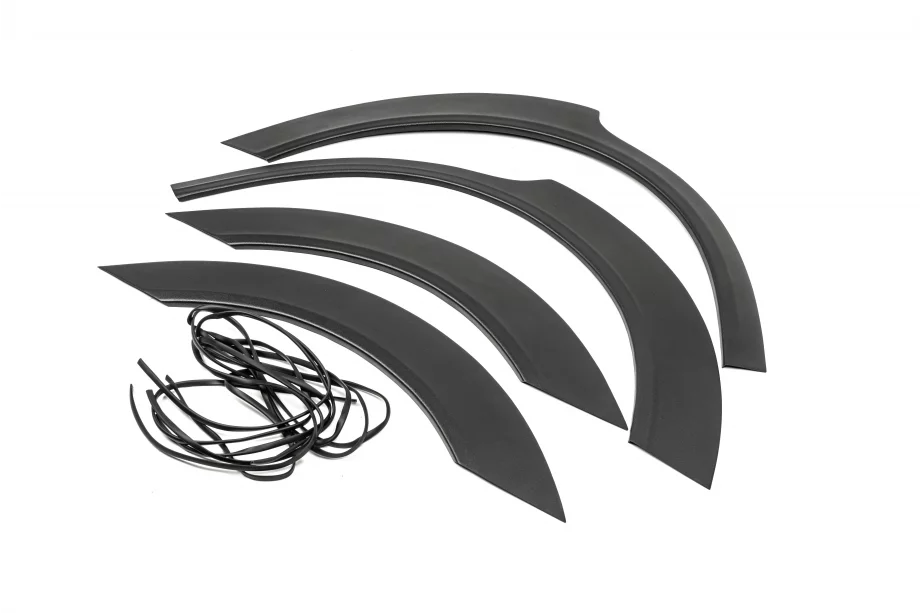 Renault Master 2011-2023 Fender Flares (2011-2019, 4 pcs, black, ABS) Photo 7