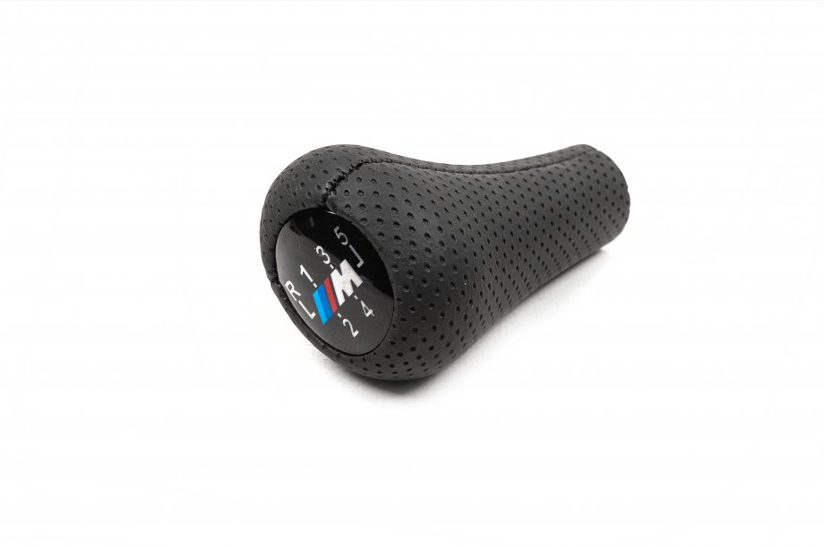 BMW E36 Ручка КПП V2-5ст (кожзам, черная гладкая) Image