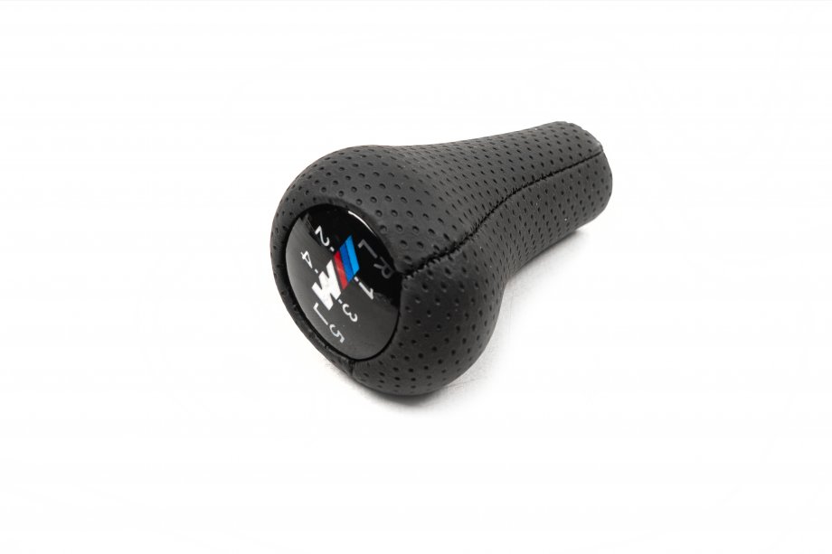 BMW 5 Series E34 1988-1995 Gear Shift Knob V2-5 Speed (leatherette, black smooth) Photo 4