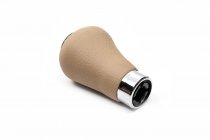 Ручка КПП OEM (эко-кожа, бежевая гладкая) фото 2