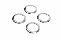 Накладки на воздуховоды салона (4 шт., нержавейка) фото 7